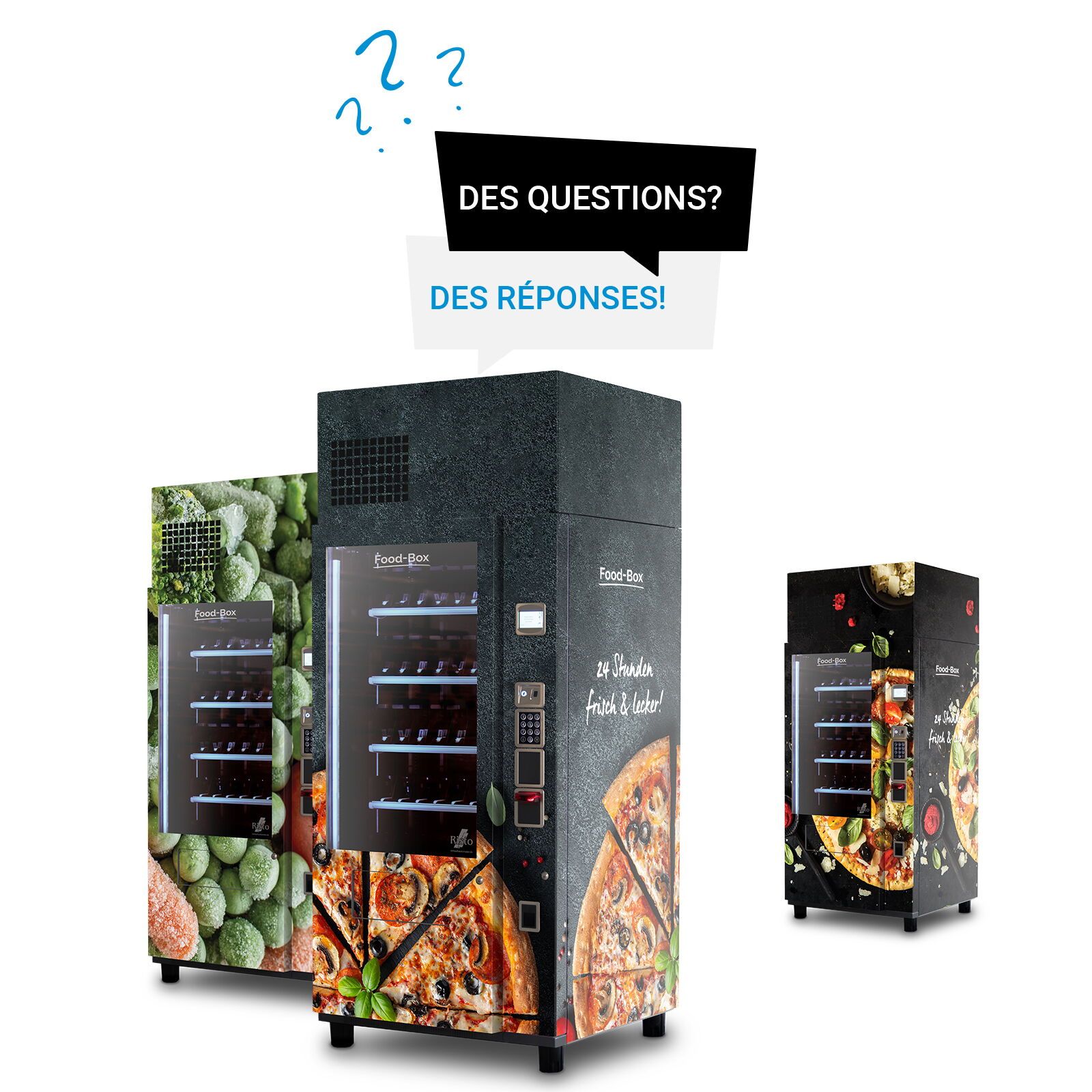 Distributeur automatique de produits surgelés — questions fréquentes      