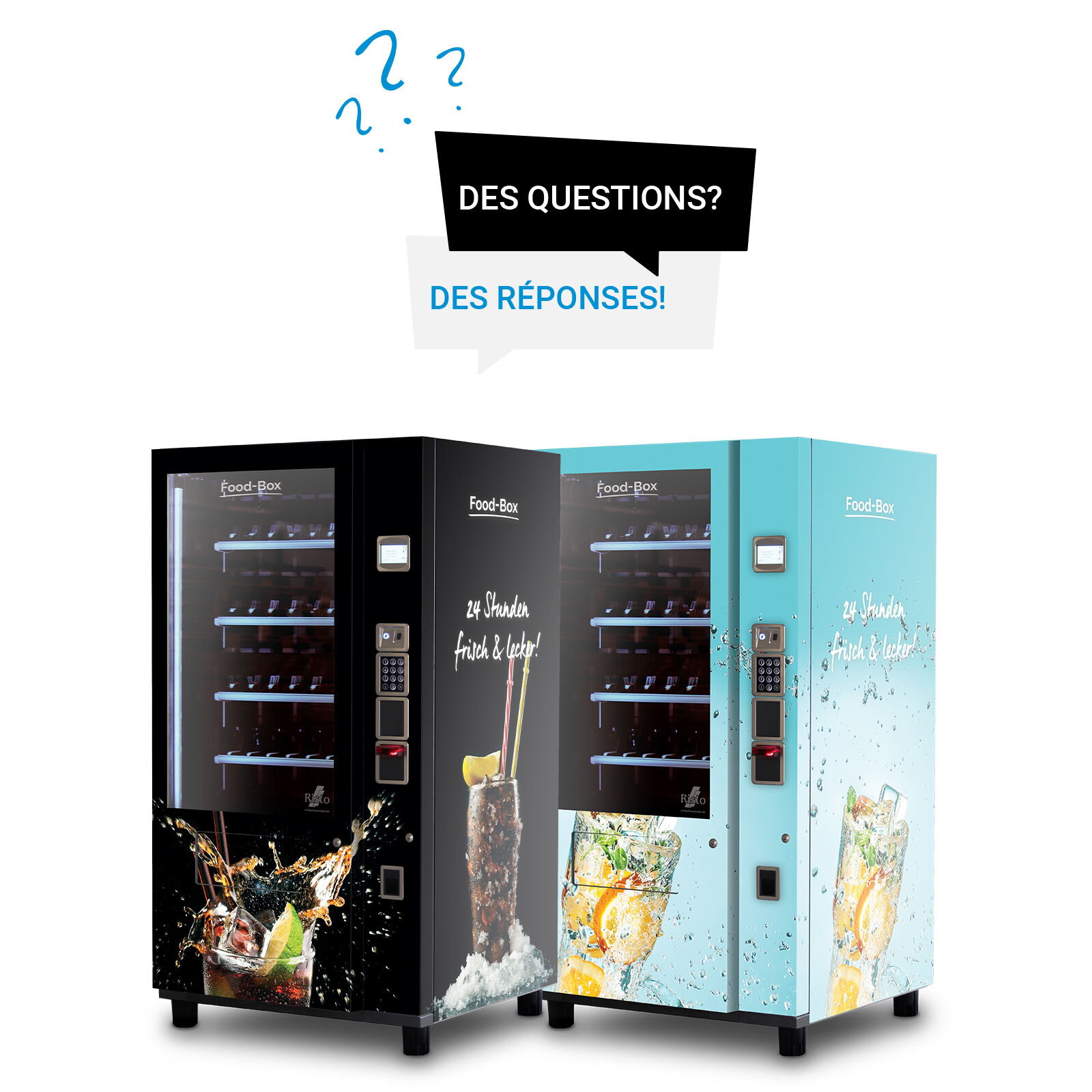 Distributeur automatique de boissons — questions fréquentes      
