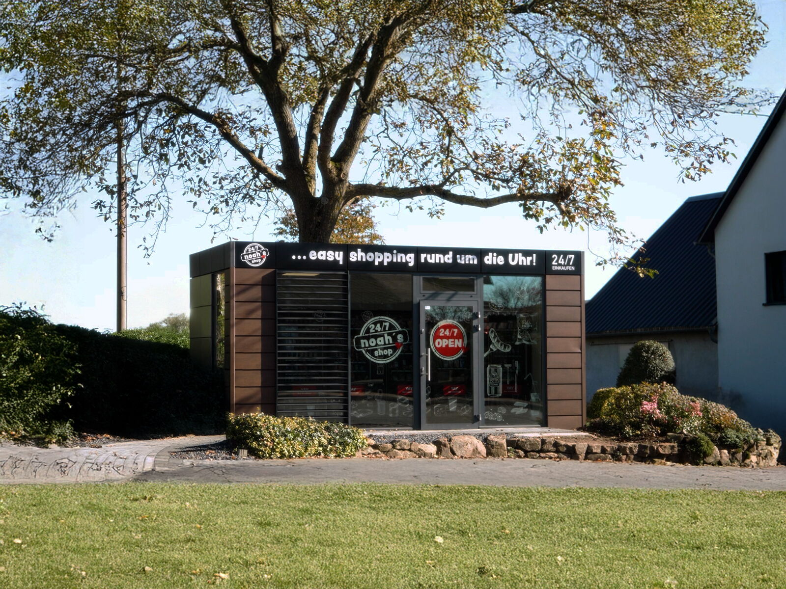 Conteneur boutique de ferme Risto Vending GmbH