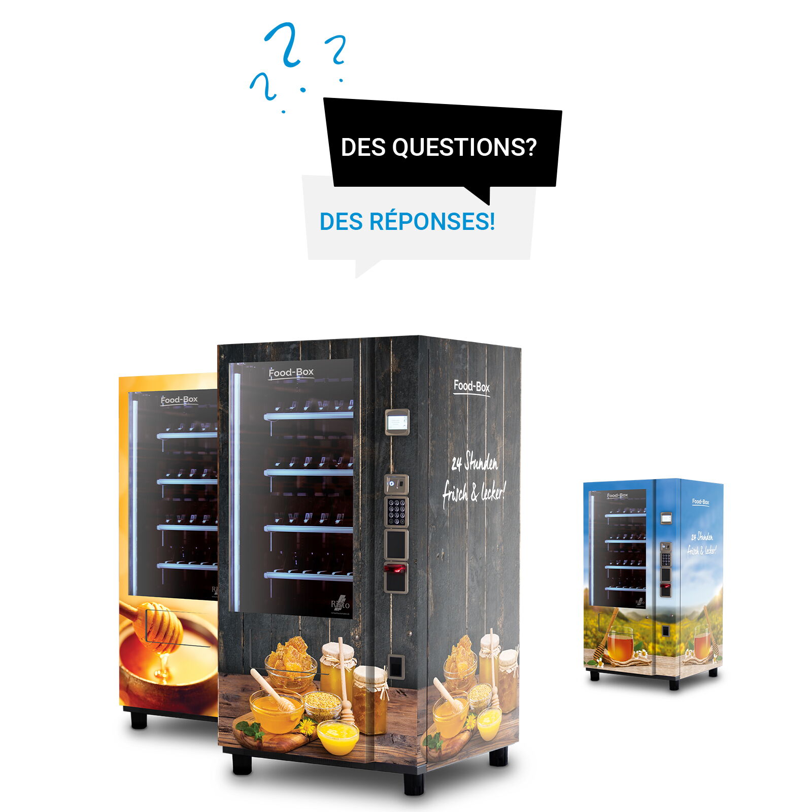 Distributeur automatique de miel — questions fréquentes      