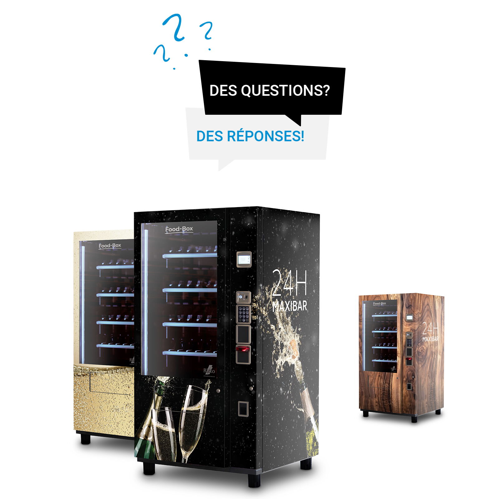 Distributeur automatique pour hôtels — questions fréquentes      