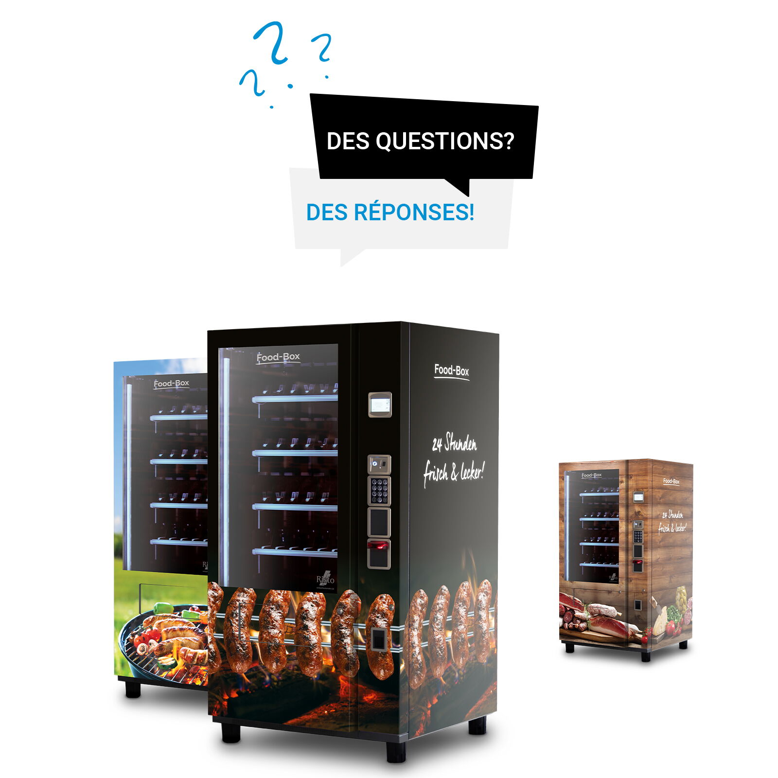 Distributeur automatique de charcuterie — questions fréquentes      