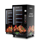 Distributeur automatique de viande grillée — comparaison des modèles      